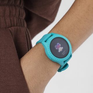 Relógio smartwatch TOUS Smarteen Connect com bracelete de silicone azul