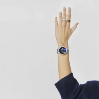 Smartwatch T-Bear Connect com pulseira de aço