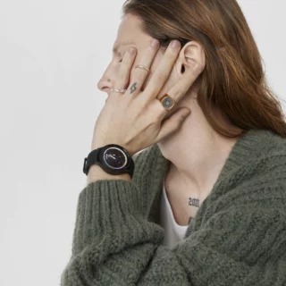 Samsung Galaxy Watch 5 Pro X TOUS smartwatch in black titanium