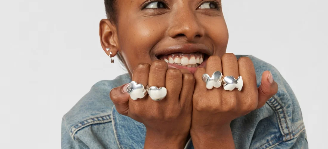 anillos de plata bold