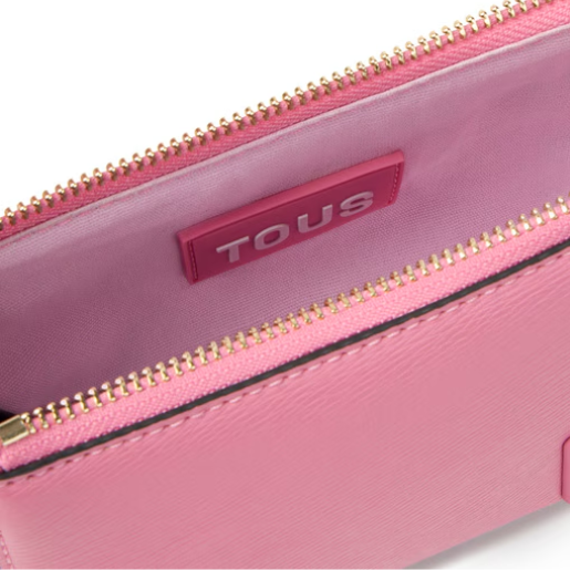 Inside of the Pink Crossbody minibag TOUS Amanda