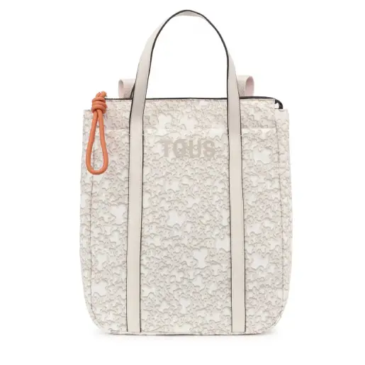 mochila beige Kaos Mini Evolution TOUS